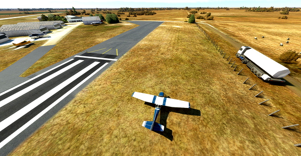 Bordertown Airfield South Australia YBOR - for Microsoft Flight Simulator