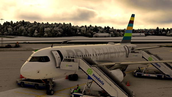 BRA (Braathens) - SE-RGC A319ceo - LatinVFR A319 - 4K - for Microsoft Flight Simulator