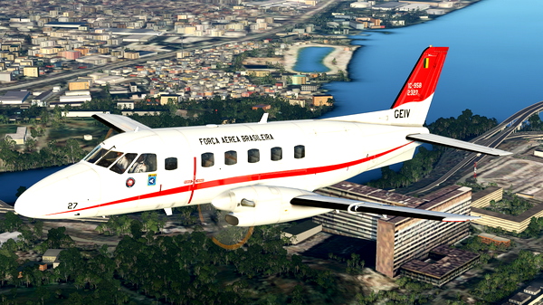 Brazilian Air Force IC-95B 2327 (GEIV) - for Microsoft Flight Simulator