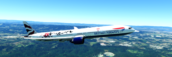 British Airways 777-300ER “Great Festival of Creativity” - for Microsoft Flight Simulator