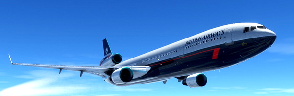 British Airways Landor MD-11 - for Microsoft Flight Simulator