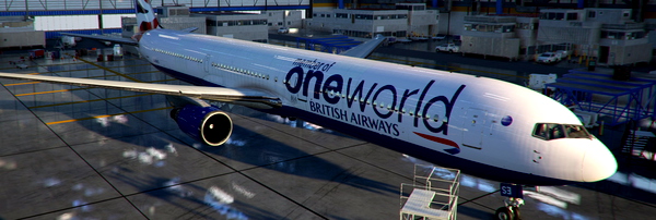 BRITISH AIRWAYS MEMBER OF ONE WORLD - for Microsoft Flight Simulator