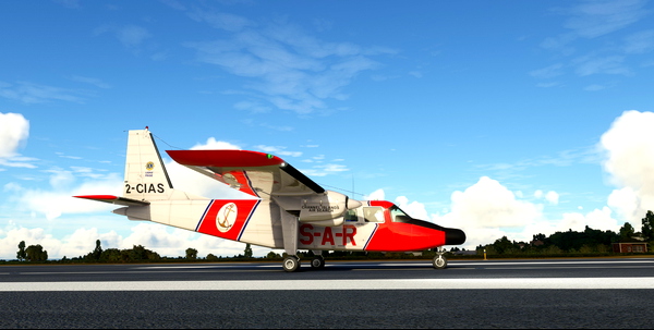 Britten-Norman BN-2 Islander 2-CIAS Channel Islands Air Search - for Microsoft Flight Simulator