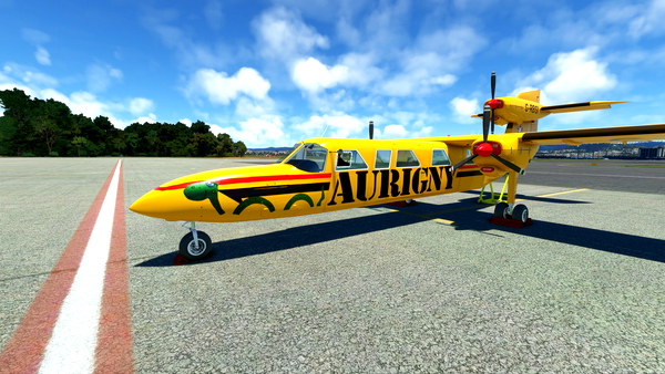 Britten-Norman BN-2A Mk.III Trislander Aurigny Air Services G-RBSI (Nessie) request - for Microsoft Flight Simulator