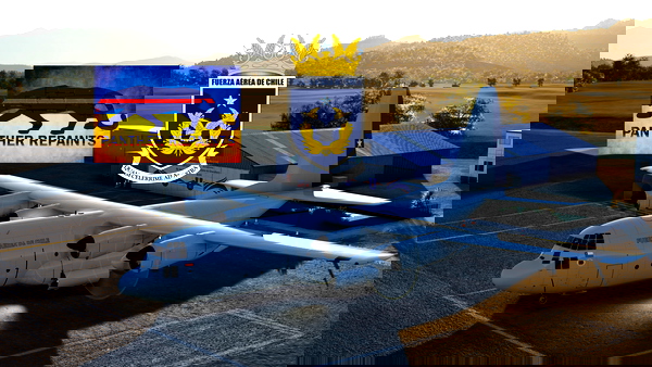 C-130 Captain Exterior Chilean Air Force, 995 - for Microsoft Flight Simulator