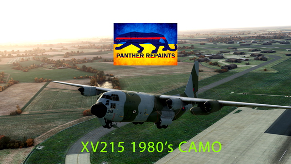 C-130 Captain Exterior RAF XV215 - for Microsoft Flight Simulator