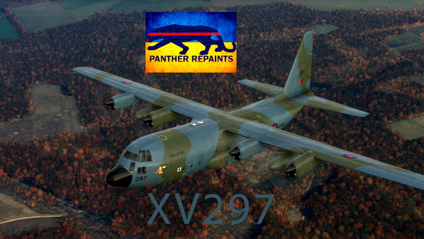 C-130 Captain Exterior RAF XV297 - for Microsoft Flight Simulator