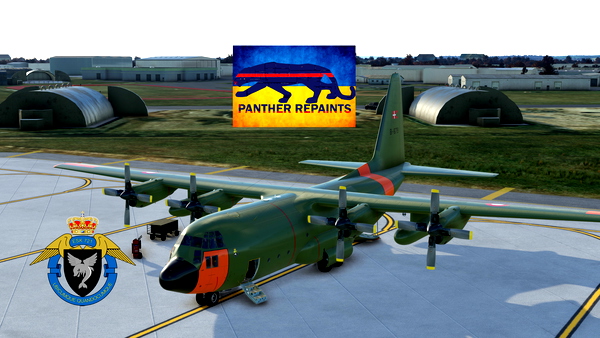 C-130 Captain Exterior Royal Danish Air Force-B-679 - for Microsoft Flight Simulator