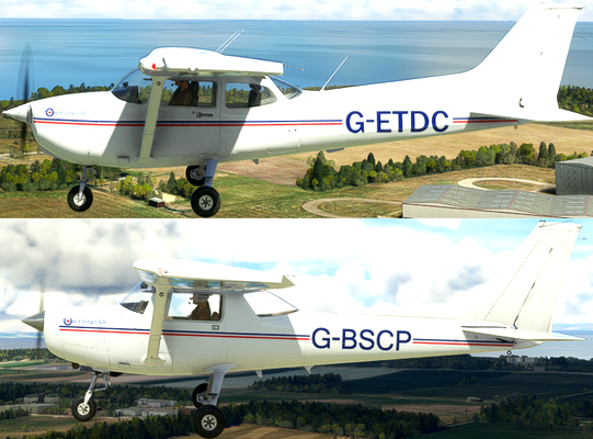 C172 C152 Moray Flying Club - for Microsoft Flight Simulator