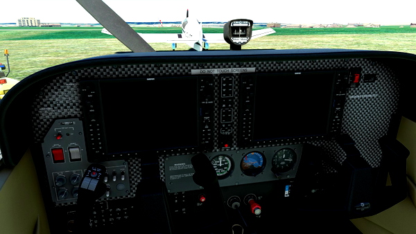 C172 Carbon - Wood Panels for MSFS2020 - for Microsoft Flight Simulator