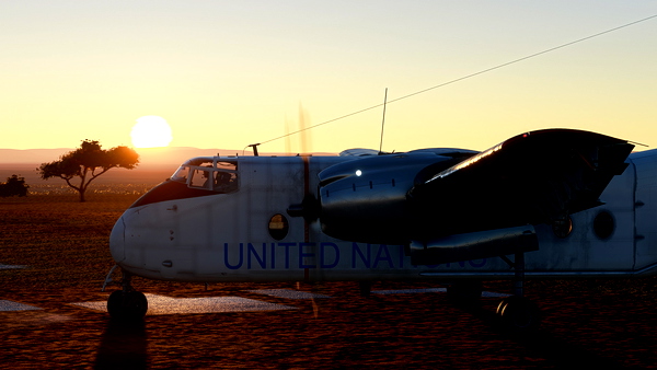 CAF (United Nations) I 5326 I DHC-4 Caribou I 8k - for Microsoft Flight Simulator