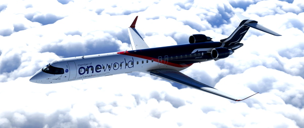 Canadian Regional Airlines (Oneworld Livery w. Custom Interior) | Aerosoft CRJ-900 - for Microsoft Flight Simulator