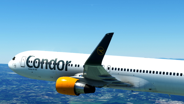 Captain Sim 767-330(ER) - Condor Fleet + Cabin - for Microsoft Flight Simulator