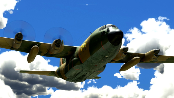 Captainsim C-130(South African Air Force)Nr:403 "SAAF 30YearsOld" - for Microsoft Flight Simulator