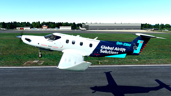 Carenado PC12- 7 FLY OH-ZHR - for Microsoft Flight Simulator