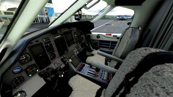Carenado Pilatus PC-12 - Grey Interior - for Microsoft Flight Simulator