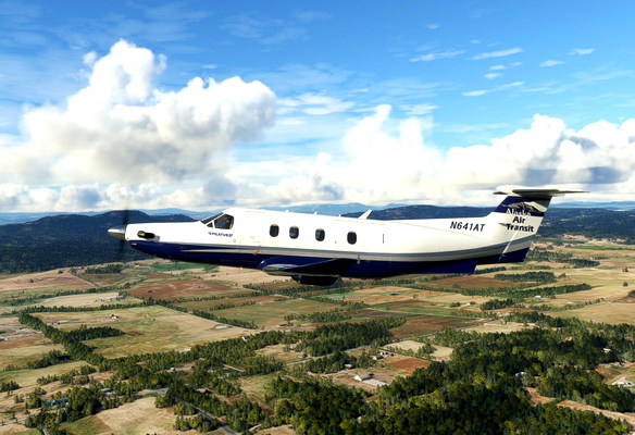 Carenado Pilatus PC12 Alaska Air Transit - for Microsoft Flight Simulator