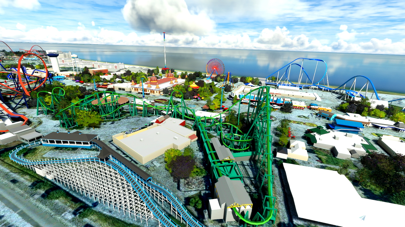 RCT2 - My Cedar Point Park (Download Now Available!) 