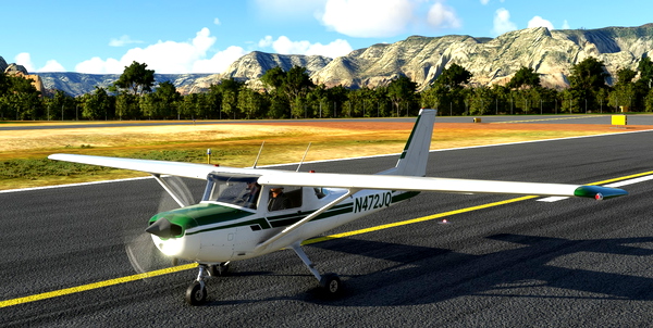 Cessna 152 Classic Green - for Microsoft Flight Simulator