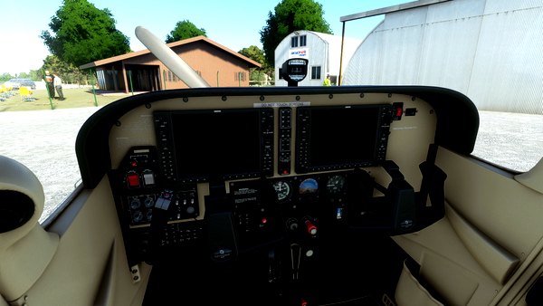 Cessna 172 G1000 Bege/Black Interior - for Microsoft Flight Simulator