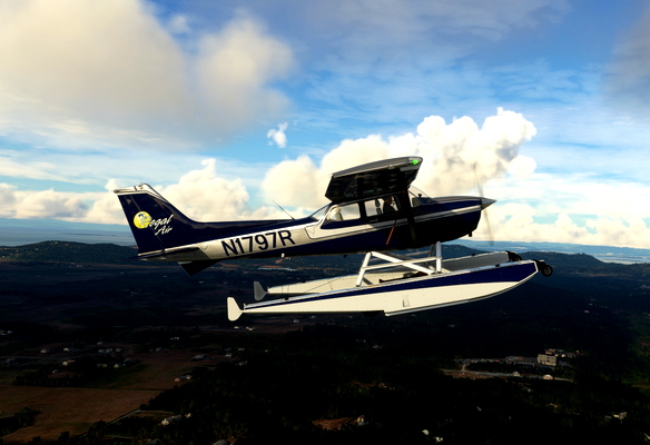 Cessna 172 Regal Air N1797R - for Microsoft Flight Simulator