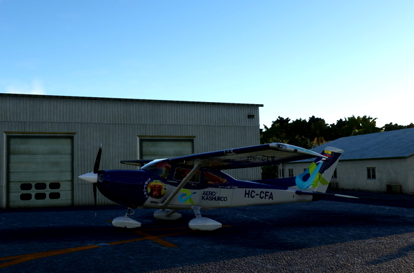 Cessna 182 Aerokashurko HC-CFA - for Microsoft Flight Simulator