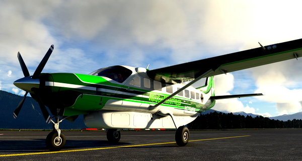 Cessna 208 RTMM Asobo & Black Square Analogue livery - for Microsoft Flight Simulator