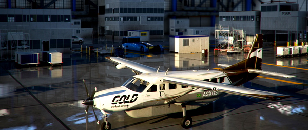 Cessna 208B Caravan Blacksquare - Gold Virtual Airlines 10 Years - for Microsoft Flight Simulator
