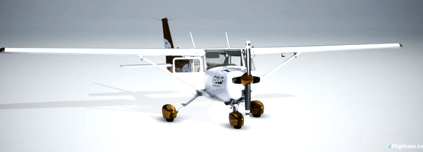 Cessna C152 JPLogistics - Gold Virtual Airlines 10 Years - for Microsoft Flight Simulator