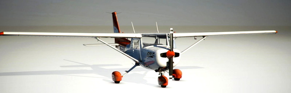 Cessna C152 JPLogistics - Gold Virtual Airlines - for Microsoft Flight Simulator