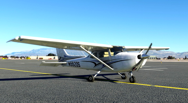 Cessna C172 G1000 N5520S - for Microsoft Flight Simulator