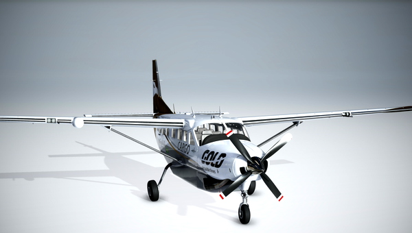 Cessna C208B Asobo - Gold Cargo - for Microsoft Flight Simulator