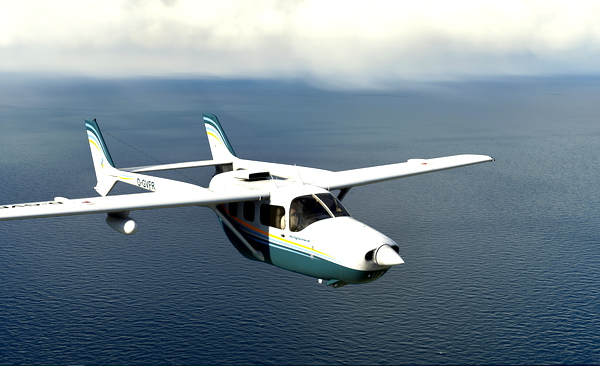 Cessna C337 D-GVFR VFR-Flightsimmmer.de - for Microsoft Flight Simulator