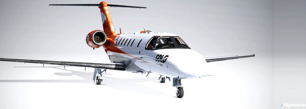 Cessna Citation CJ4 - Gold Virtual Airlines - for Microsoft Flight Simulator