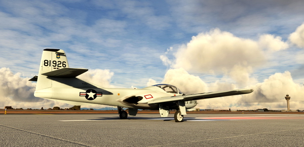 Cessna T-37B Tweet USAF 58-1926 - for Microsoft Flight Simulator