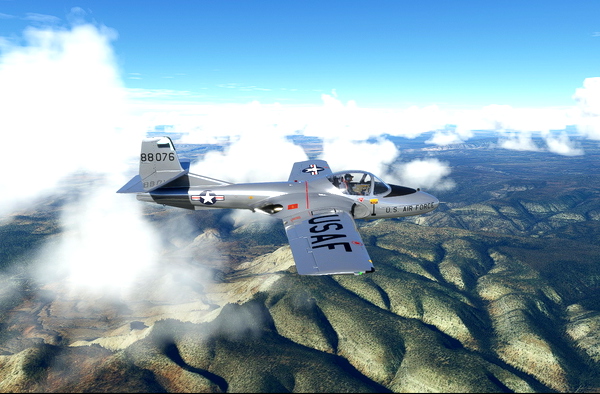 Cessna T-37B Tweet USAF 68-8076 - for Microsoft Flight Simulator