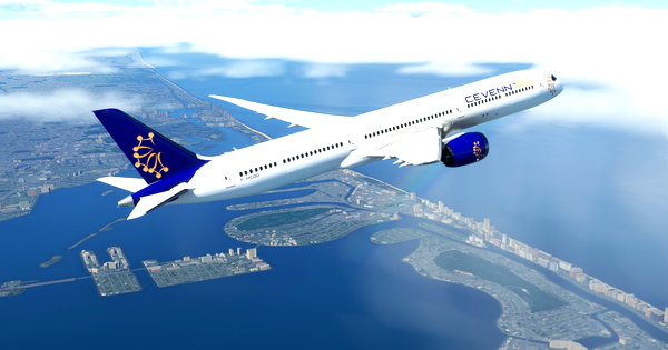 Cevennair Asobo B787-10 - for Microsoft Flight Simulator