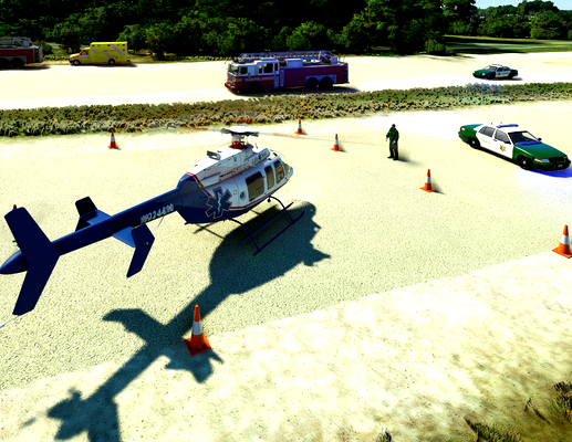 Charlotte, NC / Huntersville Traffic Collision on I-485 - for Microsoft Flight Simulator