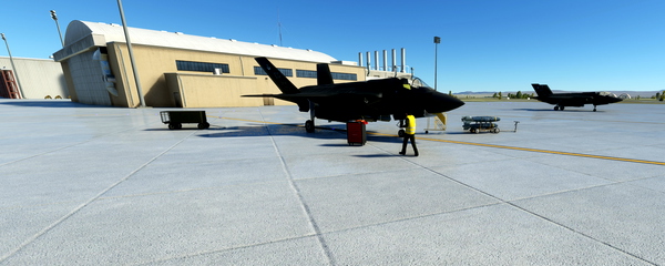 China Lake - KNID - USA - for Microsoft Flight Simulator
