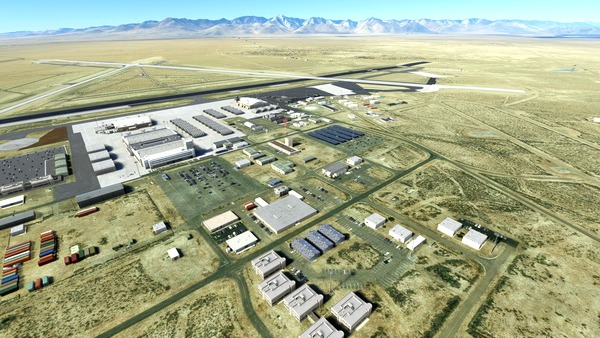 China Lake NWAS KNID - for Microsoft Flight Simulator