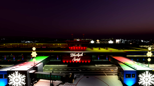 ChristmasMOD For Drzewiecki Design Polish Airports - for Microsoft Flight Simulator