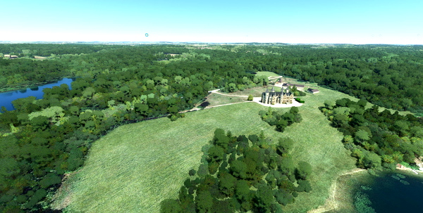 Château de Saint-Maigrin - for Microsoft Flight Simulator