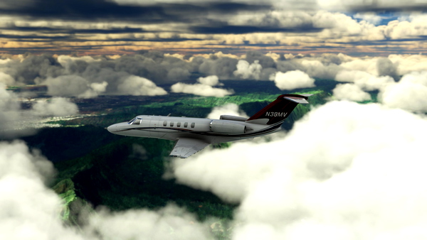 Citation CJ4 N38MV - for Microsoft Flight Simulator