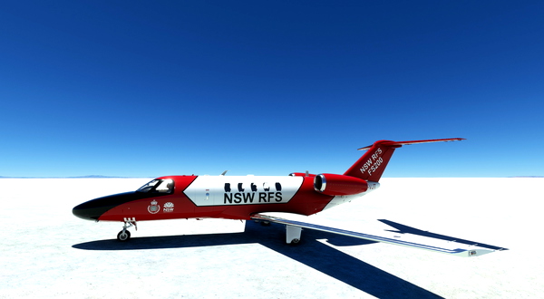 Citation CJ4 NSW RFS FireScan 200 - for Microsoft Flight Simulator