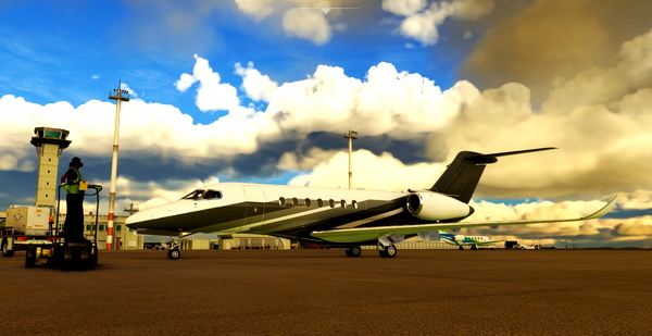 CITATION LONGITUDE FICTIONAL SIMPLE LIVERY - for Microsoft Flight Simulator