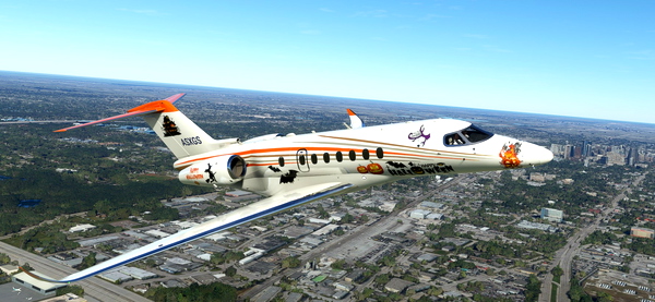 Citation Longitude - Halloween Edition - for Microsoft Flight Simulator