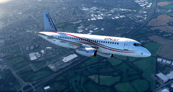 CityJet | EI-FWA | Headwind SU95 0.3.0 - for Microsoft Flight Simulator