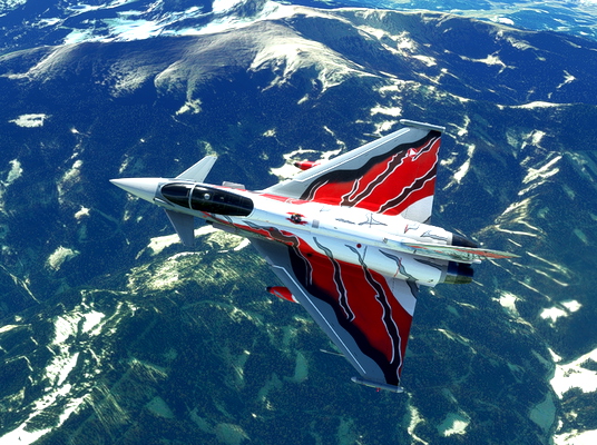 CJ Simulations Typhoon Austrian 7L-WC - for Microsoft Flight Simulator