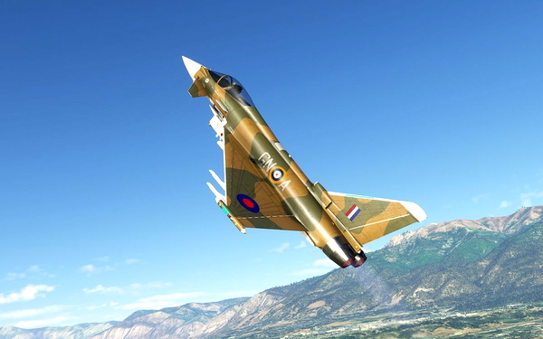 CJ Simulations Typhoon - Battle of Britain 75yrs Special Livery - for Microsoft Flight Simulator