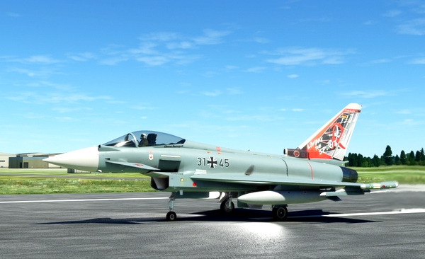 CJ Simulations Typhoon JG71_JG73 31+45 - for Microsoft Flight Simulator